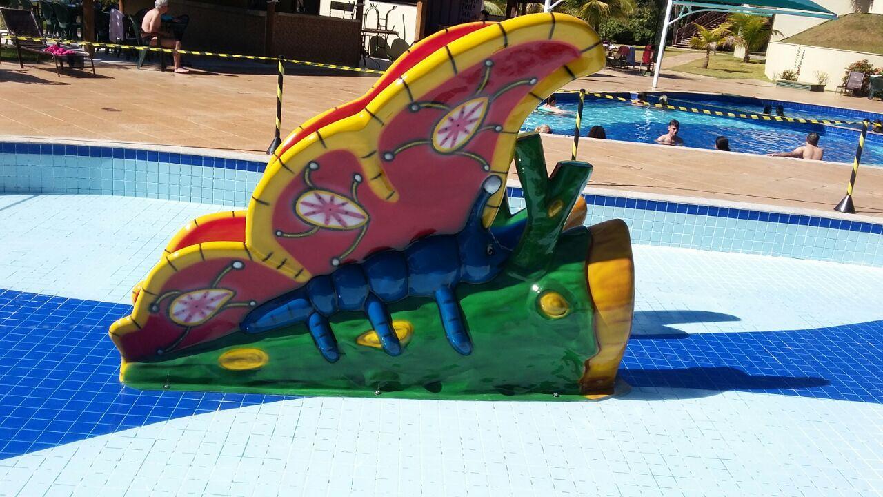 Aldeia Do Lago C204- Com Cozinha , Churrasqueira E Bebidas Liberadas No Parque Aquatico, Internet Banda Larga, Ponto Recarga De Carro Eletrico كلدس نوفاس المظهر الخارجي الصورة